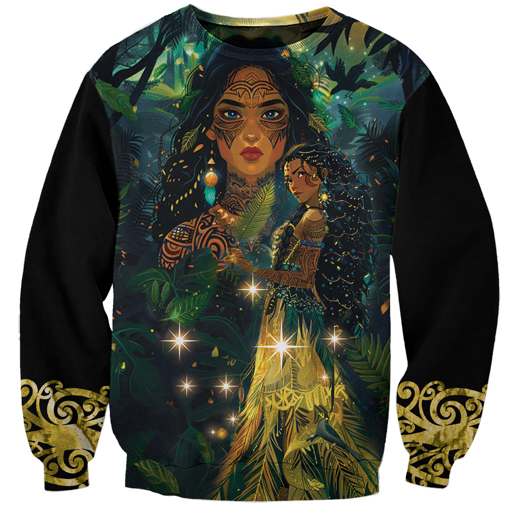 New Zealand Matariki Sweatshirt Rongoā Māori Wellbeing and Good Luck