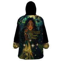 New Zealand Matariki Wearable Blanket Hoodie Rongoā Māori Wellbeing and Good Luck