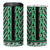 New Zealand Maori Niho Taniwha 4 in 1 Can Cooler Tumbler Kakariki Mangopare and Puhoro Pattern