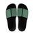 New Zealand Maori Niho Taniwha Slide Sandals Kakariki Mangopare and Puhoro Pattern - Polynesian Pride