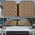 New Zealand Maori Niho Taniwha Auto Sun Shade Karaka Mangopare and Puhoro Pattern - Polynesian Pride
