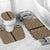 New Zealand Maori Niho Taniwha Bathroom Set Karaka Mangopare and Puhoro Pattern - Polynesian Pride