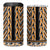 New Zealand Maori Niho Taniwha 4 in 1 Can Cooler Tumbler Karaka Mangopare and Puhoro Pattern