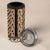 New Zealand Maori Niho Taniwha 4 in 1 Can Cooler Tumbler Karaka Mangopare and Puhoro Pattern