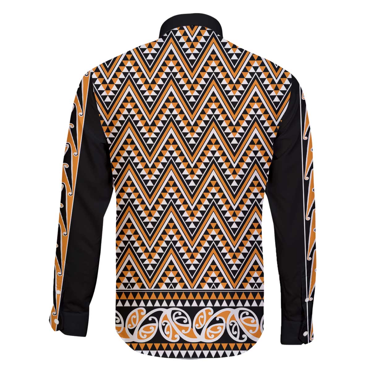 New Zealand Maori Niho Taniwha Family Matching Off The Shoulder Long Sleeve Dress and Hawaiian Shirt Karaka Mangopare and Puhoro Pattern