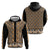 New Zealand Maori Niho Taniwha Hoodie Karaka Mangopare and Puhoro Pattern