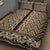 New Zealand Maori Niho Taniwha Quilt Bed Set Karaka Mangopare and Puhoro Pattern