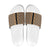 New Zealand Maori Niho Taniwha Slide Sandals Karaka Mangopare and Puhoro Pattern - Polynesian Pride