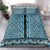 New Zealand Maori Niho Taniwha Bedding Set Kikorangi Mangopare and Puhoro Pattern