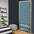 New Zealand Maori Niho Taniwha Door Cover Kikorangi Mangopare and Puhoro Pattern - Polynesian Pride