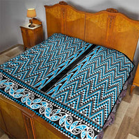 New Zealand Maori Niho Taniwha Quilt Kikorangi Mangopare and Puhoro Pattern