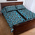 New Zealand Maori Niho Taniwha Quilt Bed Set Kikorangi Mangopare and Puhoro Pattern