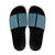New Zealand Maori Niho Taniwha Slide Sandals Kikorangi Mangopare and Puhoro Pattern - Polynesian Pride