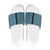 New Zealand Maori Niho Taniwha Slide Sandals Kikorangi Mangopare and Puhoro Pattern - Polynesian Pride