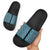 New Zealand Maori Niho Taniwha Slide Sandals Kikorangi Mangopare and Puhoro Pattern - Polynesian Pride