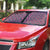 New Zealand Maori Niho Taniwha Auto Sun Shade Mawhero Mangopare and Puhoro Pattern - Polynesian Pride