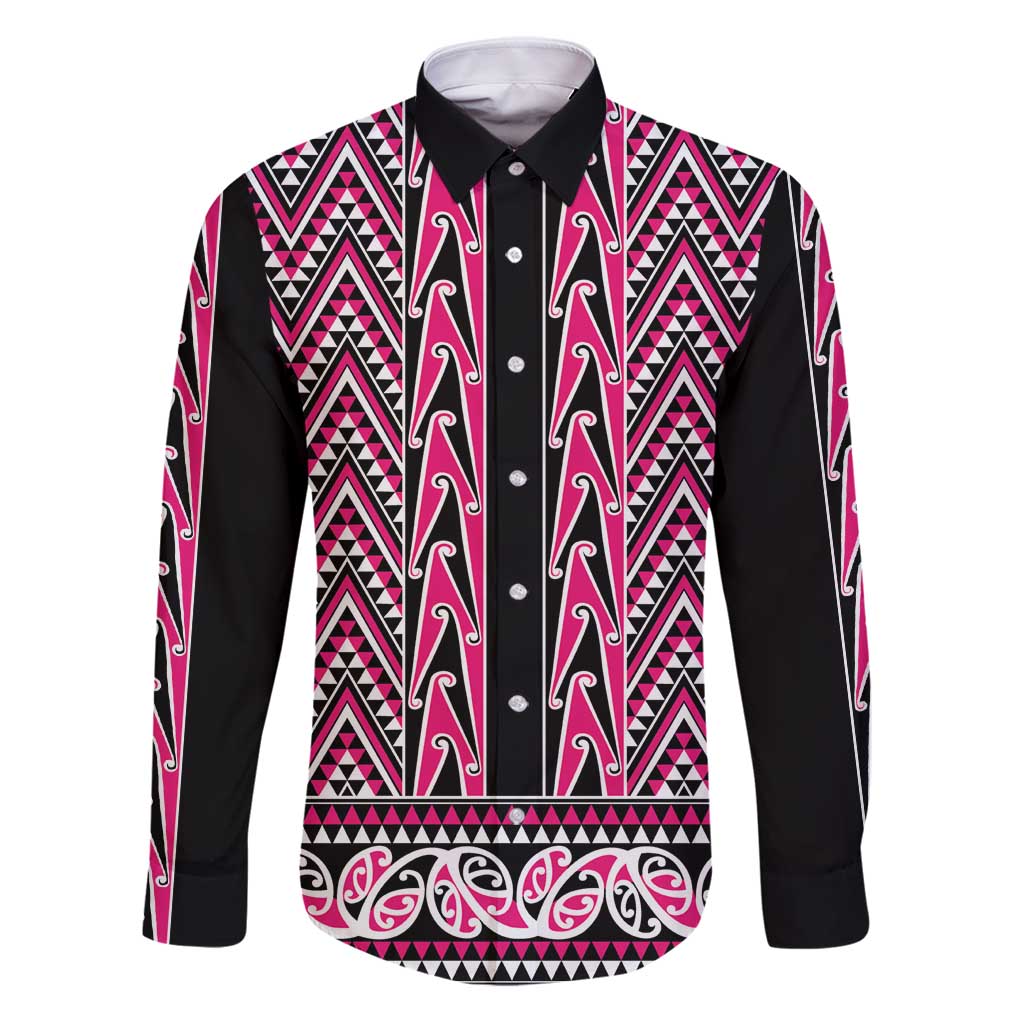 New Zealand Maori Niho Taniwha Family Matching Puletasi and Hawaiian Shirt Mawhero Mangopare and Puhoro Pattern