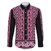 New Zealand Maori Niho Taniwha Family Matching Puletasi and Hawaiian Shirt Mawhero Mangopare and Puhoro Pattern