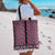 New Zealand Maori Niho Taniwha Tote Bag Mawhero Mangopare and Puhoro Pattern - Polynesian Pride