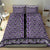 New Zealand Maori Niho Taniwha Bedding Set Waiporopo Mangopare and Puhoro Pattern