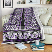 New Zealand Maori Niho Taniwha Blanket Waiporopo Mangopare and Puhoro Pattern