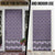New Zealand Maori Niho Taniwha Door Cover Waiporopo Mangopare and Puhoro Pattern - Polynesian Pride