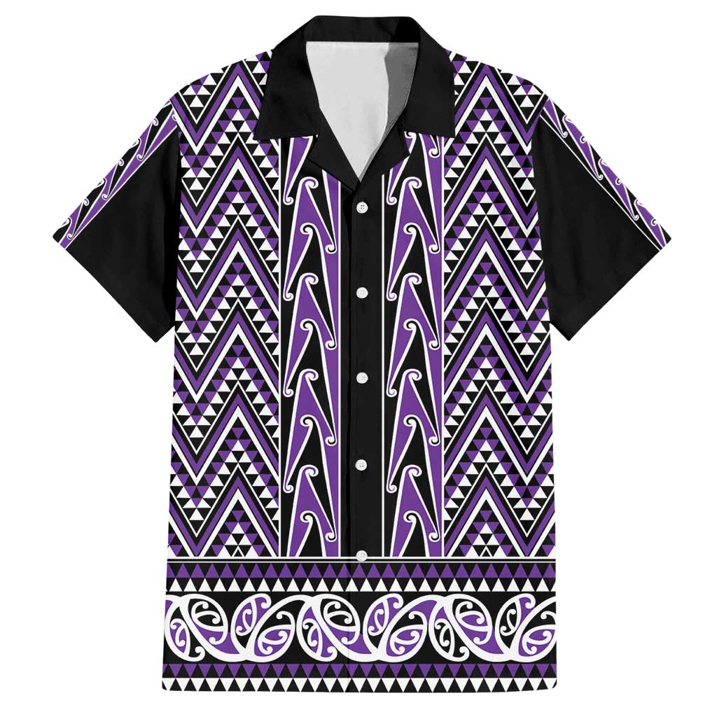New Zealand Maori Niho Taniwha Family Matching Puletasi and Hawaiian Shirt Waiporopo Mangopare and Puhoro Pattern