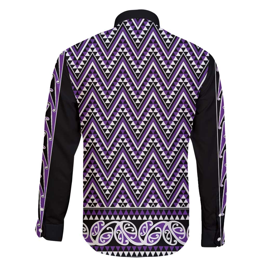 New Zealand Maori Niho Taniwha Family Matching Puletasi and Hawaiian Shirt Waiporopo Mangopare and Puhoro Pattern