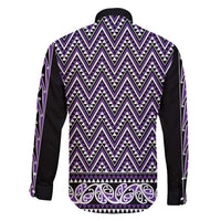 New Zealand Maori Niho Taniwha Family Matching Puletasi and Hawaiian Shirt Waiporopo Mangopare and Puhoro Pattern