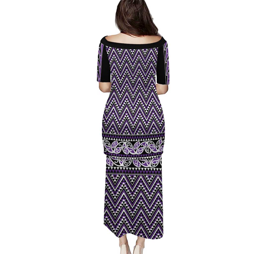 New Zealand Maori Niho Taniwha Puletasi Waiporopo Mangopare and Puhoro Pattern