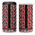 New Zealand Maori Niho Taniwha 4 in 1 Can Cooler Tumbler Whero Mangopare and Puhoro Pattern