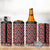 New Zealand Maori Niho Taniwha 4 in 1 Can Cooler Tumbler Whero Mangopare and Puhoro Pattern