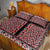 New Zealand Maori Niho Taniwha Quilt Bed Set Whero Mangopare and Puhoro Pattern