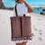 New Zealand Maori Niho Taniwha Tote Bag Whero Mangopare and Puhoro Pattern - Polynesian Pride