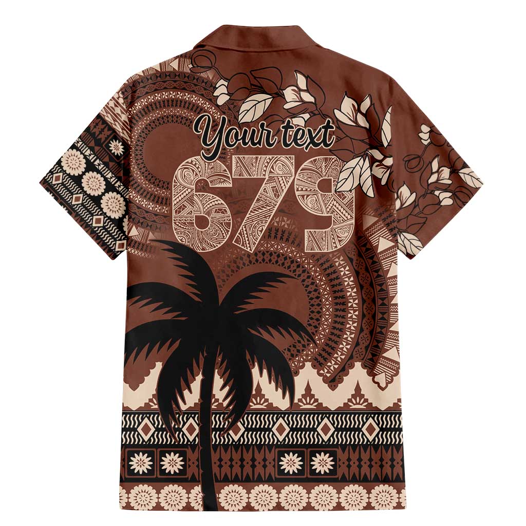 Personalised Bula Fiji 679 Family Matching Mermaid Dress and Hawaiian Shirt Fijian Tagimoucia Masi Tapa Art