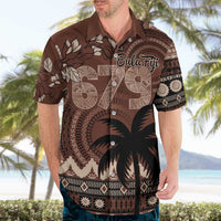 Personalised Bula Fiji 679 Hawaiian Shirt Fijian Tagimoucia Masi Tapa Art