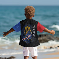 Cape Verde Goalkeeper Personalized Kid Hawaiian Shirt 40 Years Old 27 Shots Zero Goals Vintage