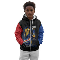 Cape Verde Goalkeeper Personalized Kid Hoodie 40 Years Old 27 Shots Zero Goals Vintage