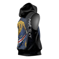 Cape Verde Goalkeeper Personalized Sleeveless Hoodie 40 Years Old 27 Shots Zero Goals Vintage