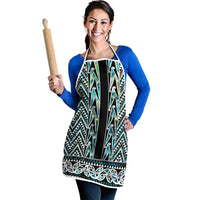 New Zealand Maori Niho Taniwha Apron Papua Shell - Mangopare Puhoro Pattern