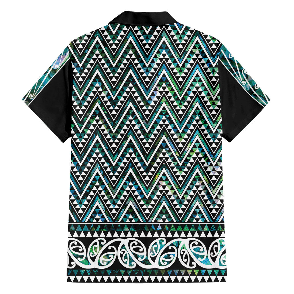 New Zealand Maori Niho Taniwha Family Matching Mermaid Dress and Hawaiian Shirt Papua Shell - Mangopare Puhoro Pattern