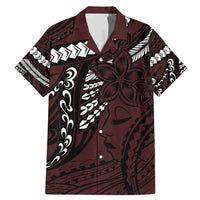 Polynesian Girl Tribal Tattoo Family Matching Mermaid Dress and Hawaiian Shirt Oxbood Vibe