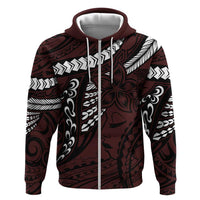 Polynesian Girl Tribal Tattoo Hoodie Oxbood Vibe