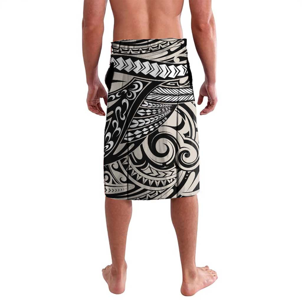 Polynesian Girl Tribal Tattoo Lavalava Beige Vibe