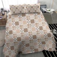 Hawaiian Palaka Quilt Pattern Bedding Set Hawaii Culture Bird of Paradise Exotic Motif - Polynesian Pride