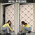 Hawaiian Palaka Quilt Pattern Door Cover Hawaii Culture Bird of Paradise Exotic Motif - Polynesian Pride