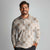 Hawaiian Palaka Quilt Pattern Long Sleeve Polo Shirt Hawaii Culture Bird of Paradise Exotic Motif - Polynesian Pride