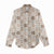 Hawaiian Palaka Quilt Pattern Women Casual Shirt Hawaii Culture Bird of Paradise Exotic Motif - Polynesian Pride