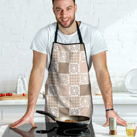 Hawaiian Palaka Quilt Pattern Apron Hawaii Culture Honu Turtle - Polynesian Pride