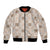 Hawaiian Palaka Quilt Pattern Bomber Jacket Hawaii Culture Honu Turtle - Polynesian Pride
